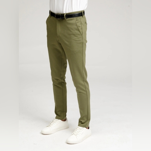 TeeShoppen The Original Performance Pants in Olive | Size 36/36 | NWT - Picture 12 of 13